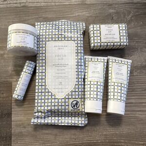 Beekman 1802  Facial Wipes 30ct-Fresh Air, Soaps, Hand Cream, Body & Balm LOT